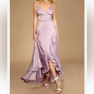 Lulus Lilac Dress